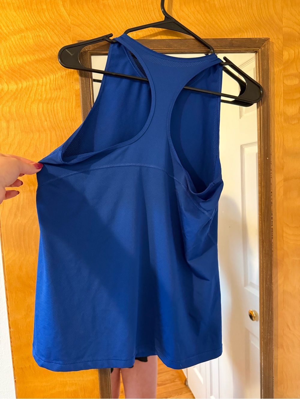 Nike Blue Dri-FIT Athletic Tank Top - Picture 3 of 3